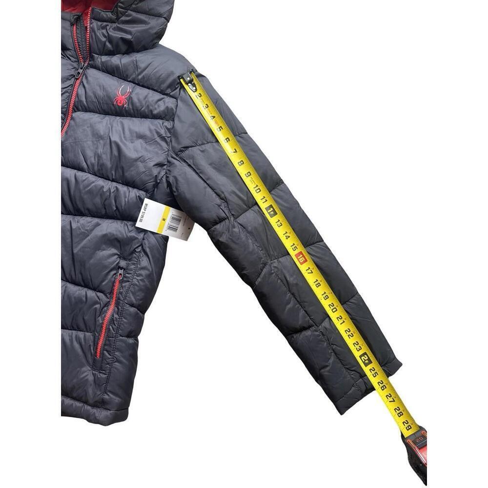 NWT Men’s Spyder hooded insulated jacket. Size: M - Picture 4 of 5